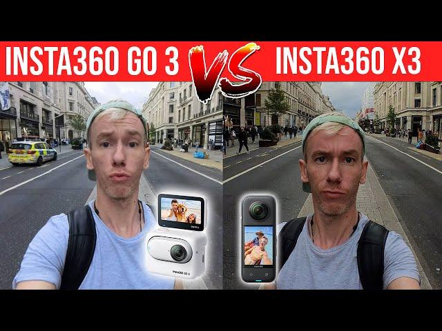 Insta360 Go 3 vs X3: What's the difference?