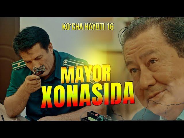 KO'CHA HAYOTI 16-QISM_МАЙОРГА ТАХДИД БУЛДИ #uzbekkino #jinoyat​  #toshkent94