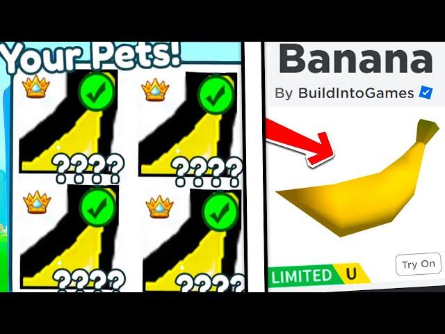 Как Получить Секретного Titanic Banana в Пет Симулятор Х Банан Pet Simulator X
