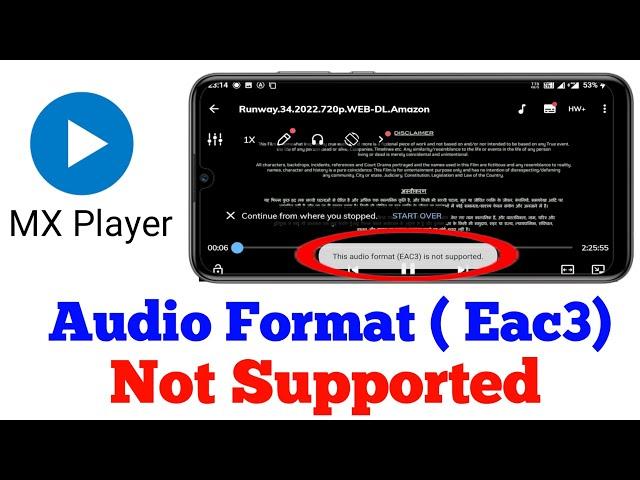 Mx player eac3 audio not stopped | eac3 audio not stopped mx player | mx player