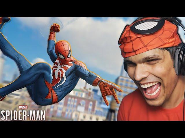 INDIAN SPIDER-MAN plays SPIDER-MAN GAME (Part 1)