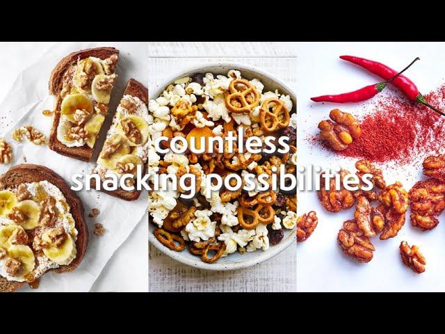 Countless Ways to Snack with California Walnuts