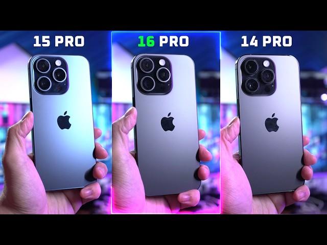 iPhone 16 Pro vs 14 Pro vs 15 Pro - Should you upgrade? 