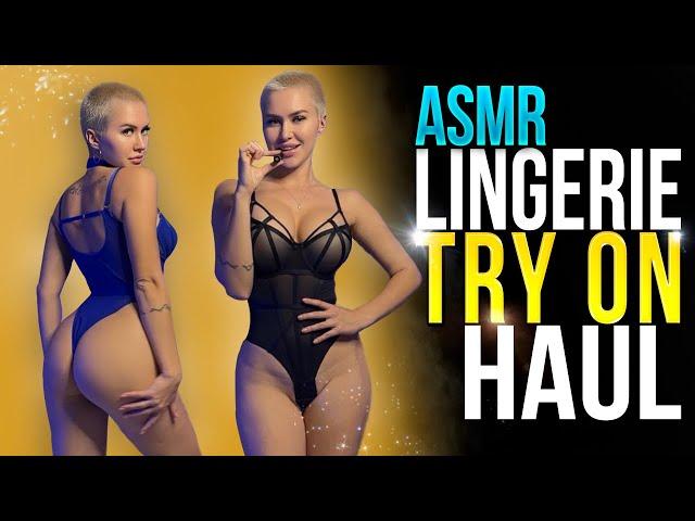 [4K] Try on haul: Surprising Secrets of Lingerie