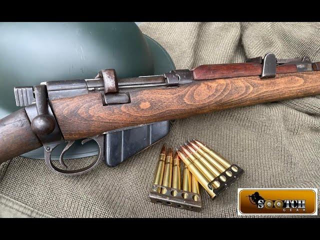 Lee Enfield No.1 Mk III SMLE Rifle Review : "Smelly"