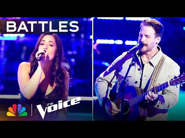 Alison Elena and Kendall Eugene Sing a Magical Duet of "Bring On the Rain" | The Voice Battles | NBC