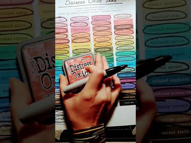 Slowly getting there  Distress Oxide Inks