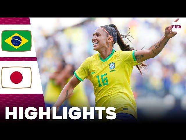 Brazil vs Japan | What a Game | Highlights | Women's International Friendly 30-11-2023