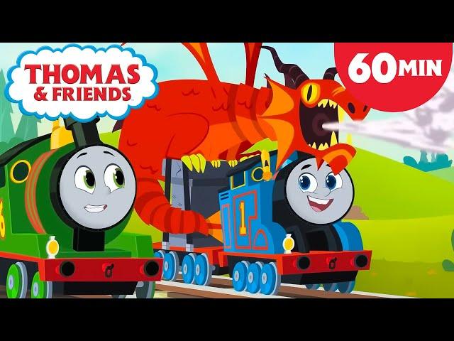 Thomas & Friends | We Got a Pet Dragon! | Thomas & Friends: All Engines Go! | 60+ Minutes!