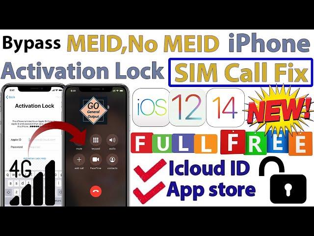 How to bypass MEID, No MEID iPhone Activation Lock SIM Call Fix in Full Free | 100% Working Method