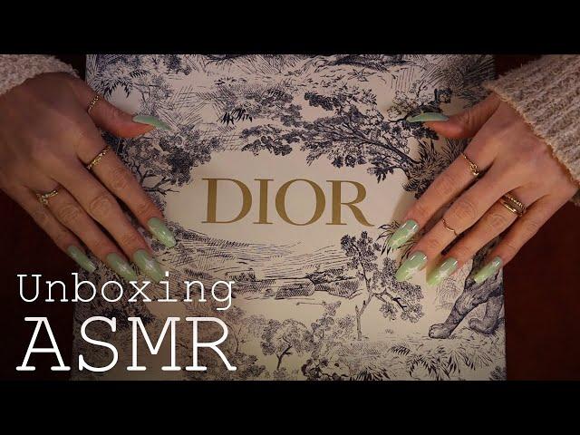 ASMR OG bags unboxing ( soft spoken, tapping, tracing, scratching)