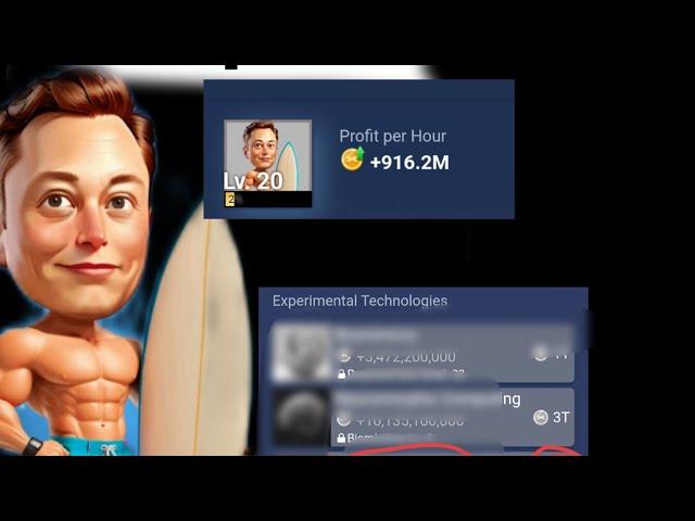 Musk empire pph hack|| pph best cards||•#crypto #cryptobhaskar #x #musk #hsmtr