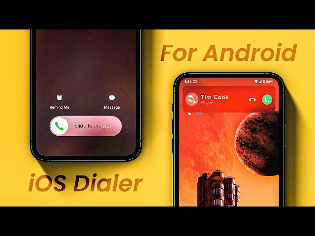 How to enable iOS Call Screen on Android // iOS Dialer for Android 