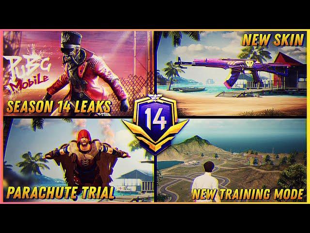 FINALLY SEASON 14 ROYAL PASS 1 TO 100 RP REWARDS IS HERE | NEW TRAINING MODE | NEW PARACHUTE TRAIL