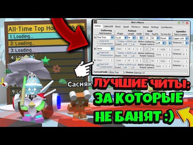 *NATRO MACRO* ЛУЧШИЕ МАКРОСЫ за КОТОРЫЕ НЕ БАНЯТ в СИМУЛЯТОРЕ ПЧЕЛОВОДА! NEW in Bee Swarm Simulator