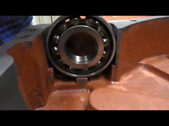 Worm shaft bearing 2 of the PTC-75 GEAR BOX