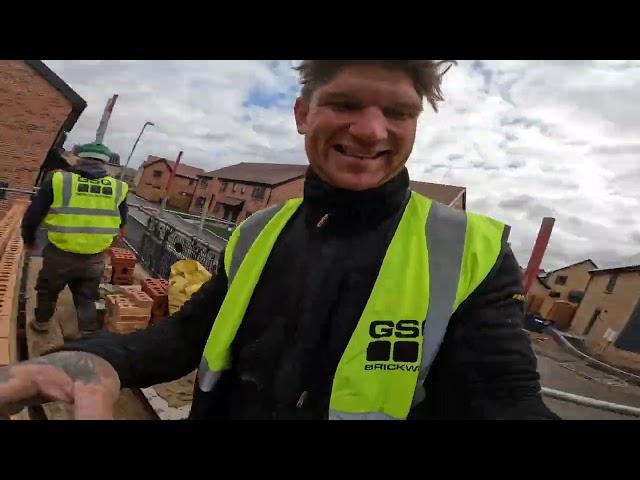 Working with an Apprentice Bricklayer