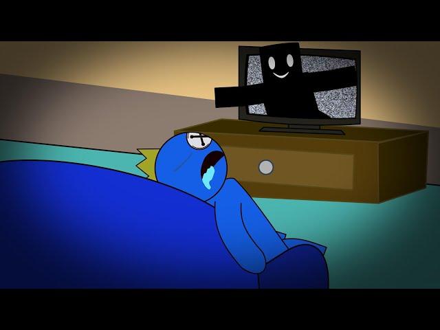 Blue! Don't leave your TV On | Rainbow Friends Animation