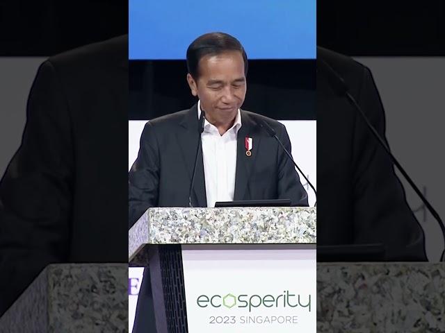 Jokowi 'Salah Pidato' di Singapura, Bahas Pemenang Pilpres 2024