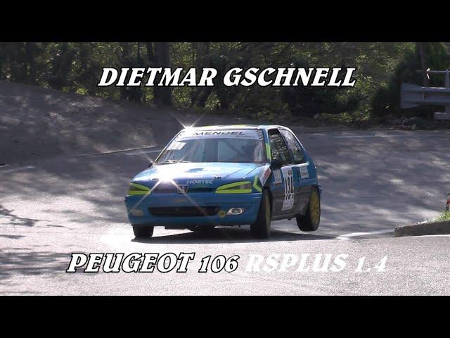 SALITA CIVIDALE - CASTELMONTE 2024 | DIETMAR GSCHNELL | PEUGEOT 106 RS 1.4 PLUS | BY BELLUNOVIDEO