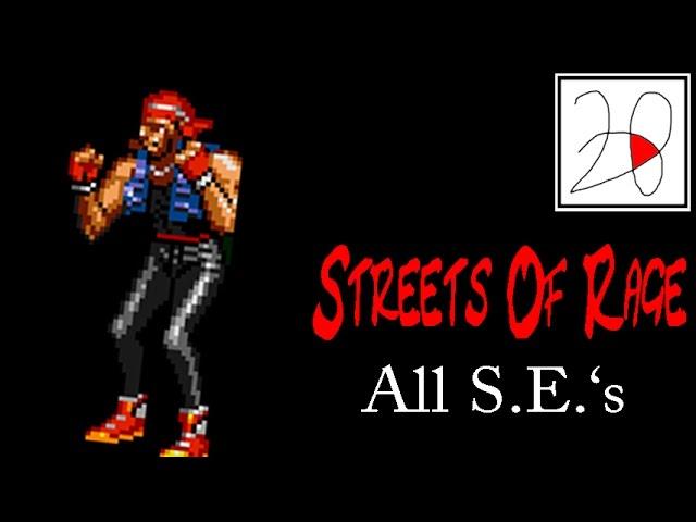 Streets Of Rage - All Special Effects / Complete Sortet