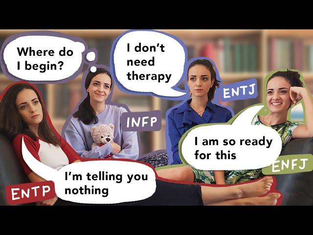 16 Personalities Seeing a Therapist