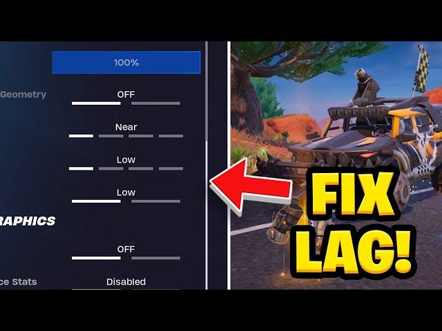 HOW TO STOP LAGGING IN FORNITE 2024! (FIX LAG FORTNITE)