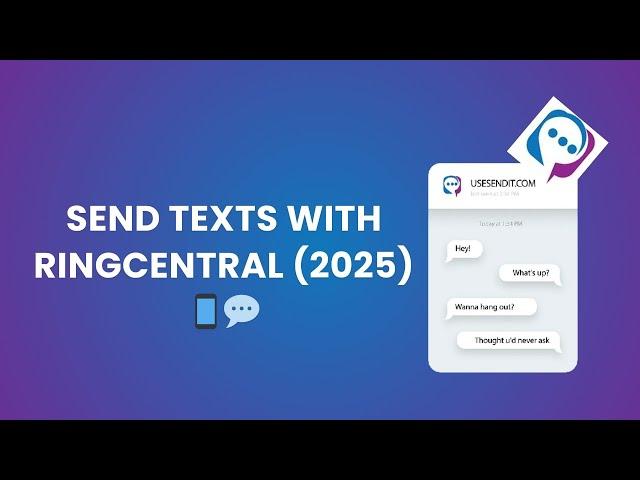  How to Send a Text Message Using the RingCentral Desktop App | Step-by-Step Tutorial (2025 Update)