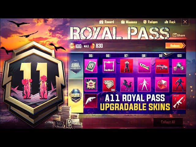 A11 Royal PASS LEAKS | 1 TO 100 RP REWARDS | M416 FOOL HIT EFFECT ADDED | A11 ROYAL PASS LEAKS BGMI