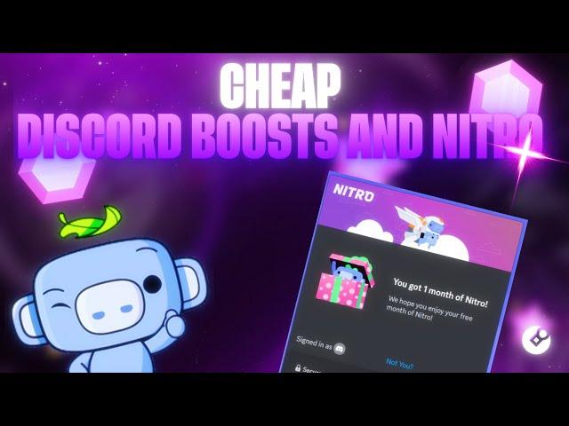 Cheap Discord **NITRO** And Discord **SERVER BOOSTS** (3 MIN TUTORIAL)