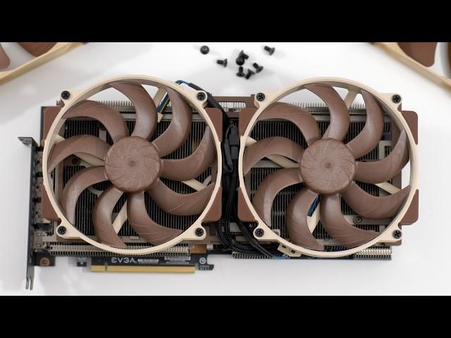 Graphics Card : Deshroud Fans Mod - 2x Noctua NF-A14x25r G2 PWM 140mm - [New Gen] (Part 3)