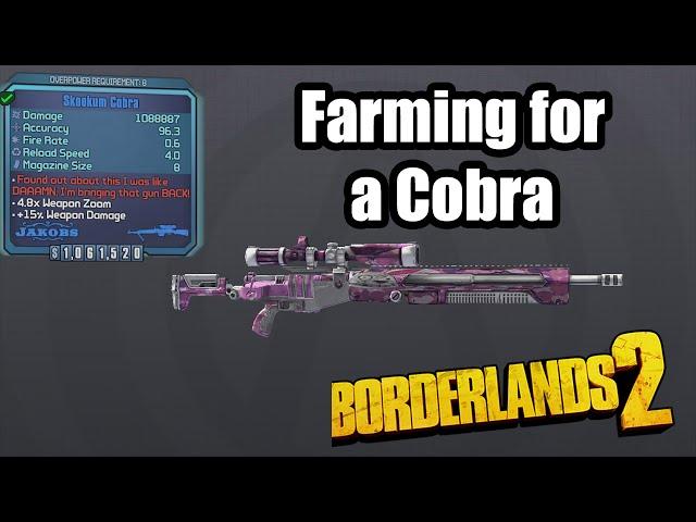 Borderlands 2: Farming for a Cobra