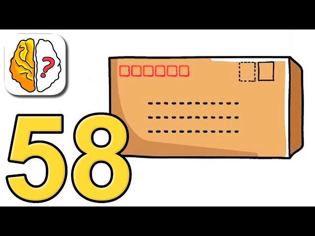 Как пройти 58 уровень в игре Brain Out