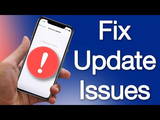 iPhone Not Updating Software? 4 Ways to Fix - Works for iOS 15/14/13/12/11