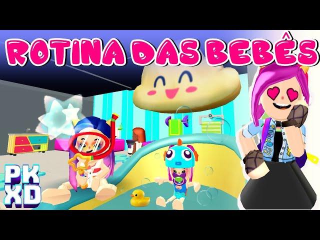 ROTINA DAS BEBÊS KEKE E NATY NA CRECHE  - PK XD