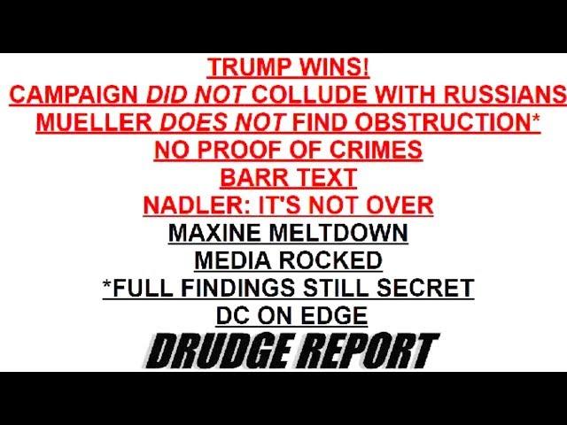 Hilarious Media Meltdowns Over the Mueller Report