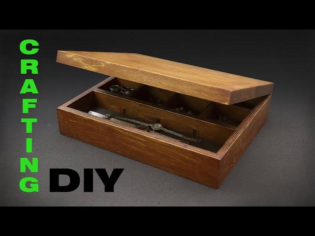 DIY. Крутая шкатулка для украшений своими руками. Jewelry box