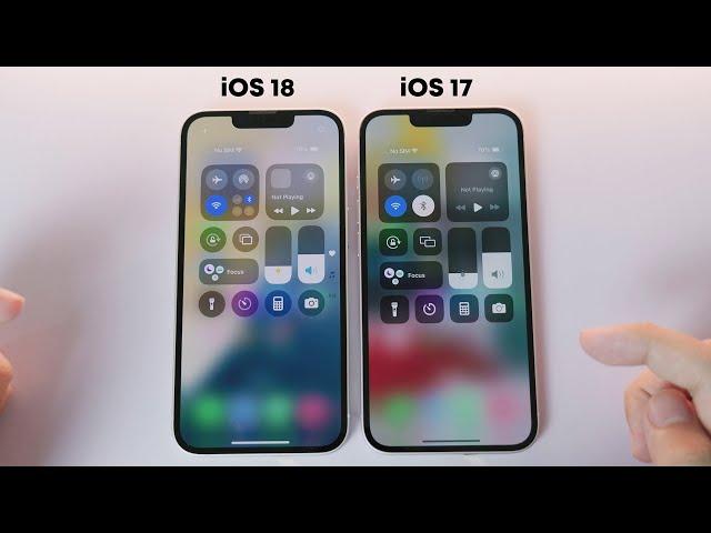 iOS 18 Vs iOS 17 on iPhone 13 Speed Comparison