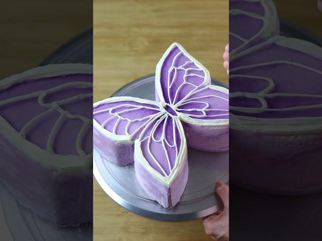 Making a Butterfly Cake!  #dessert