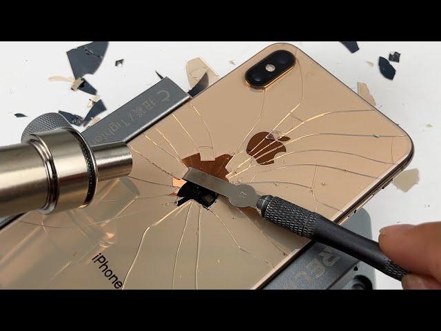 How To Replace iPhone XS Max BACK GLASS Simple Tips