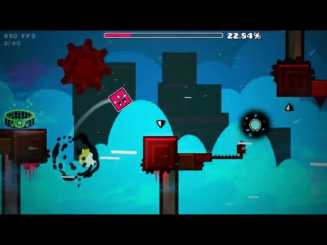 NTTE by EnoOr4Real (easy demon) 3 Coins - Geometry Dash