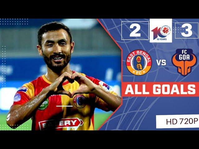 East Bengal (2) vs (3) FC Goa Match highlights, EBFC 2-3 FCG, ISL 2024-25