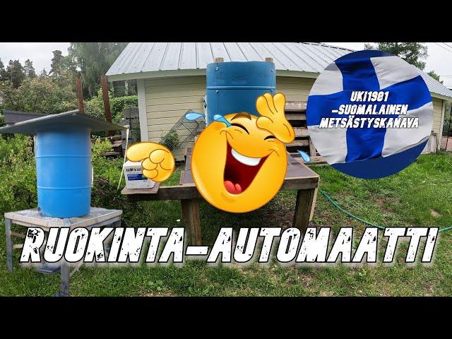 Rakennetaan jämistä luxus ruokinta-automaatti! - 4K