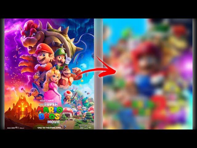 [RareGalaxy5] Making A Custom Super Mario Bros. Movie 2 Poster! #4