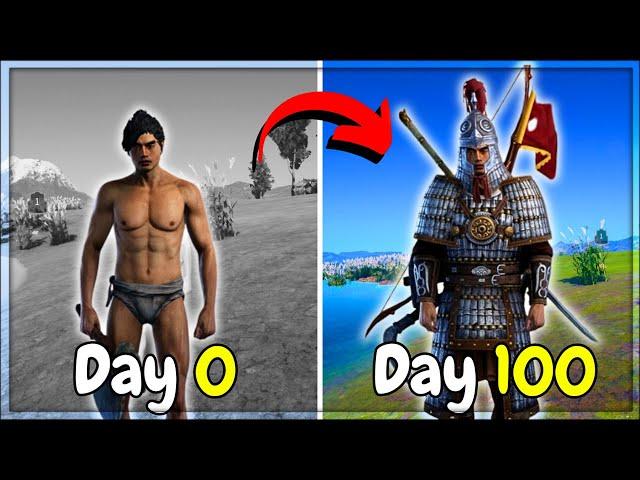 I played 100 days of Myth of Empires