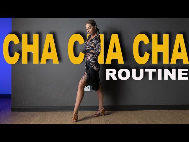 Cha Cha Basic Practice Routine  / Any Levels / freelydance