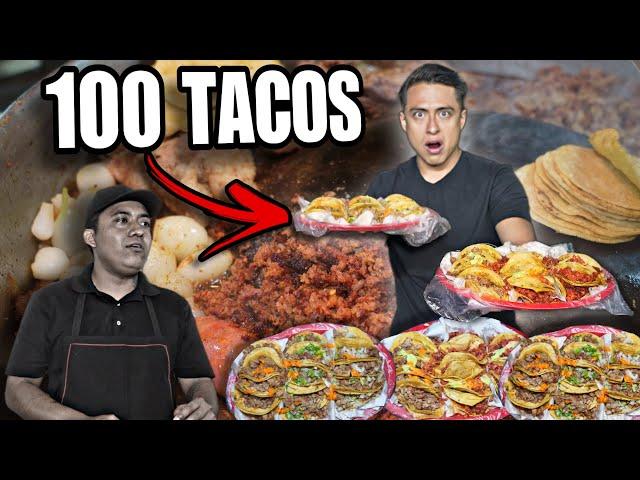 PUEDO COMER 100 TACOS y VIVIR para CONTARLO? |**Si No Termino Pago Doble 