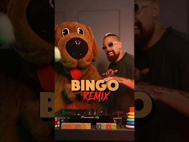 BINGO was his name-o! Wags the Dog & Lenny Pearce ️ Wiggles remix #techno