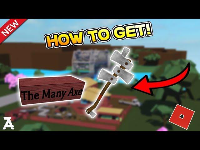 How to get the Many axe in Lumber Tycoon 2(WORKING 2024!) | ROBLOX Lumber Tycoon 2