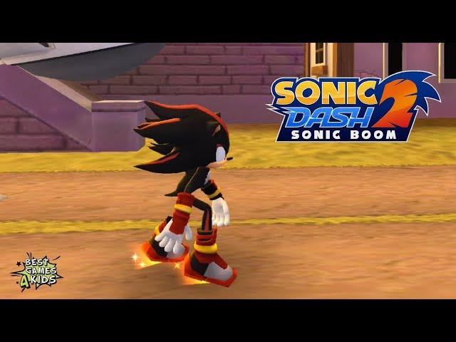 Sonic Dash 2: Sonic Boom | SHADOW'S RUN Challenge #2 By SEGA